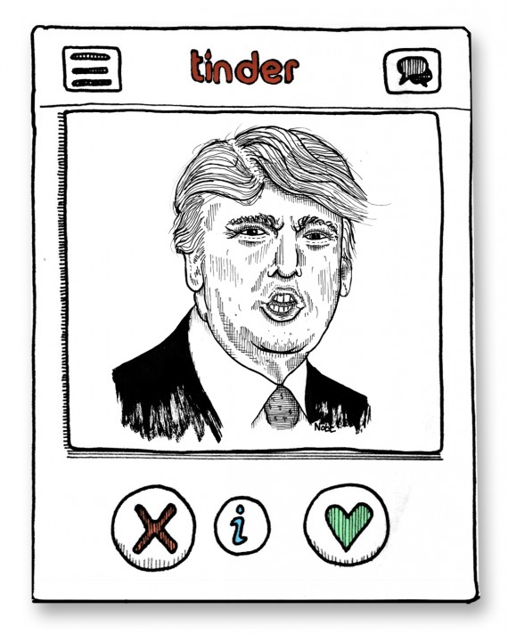 Swipe Right: Leaked Tinder Profiles of the 2016 Presidential Candidates